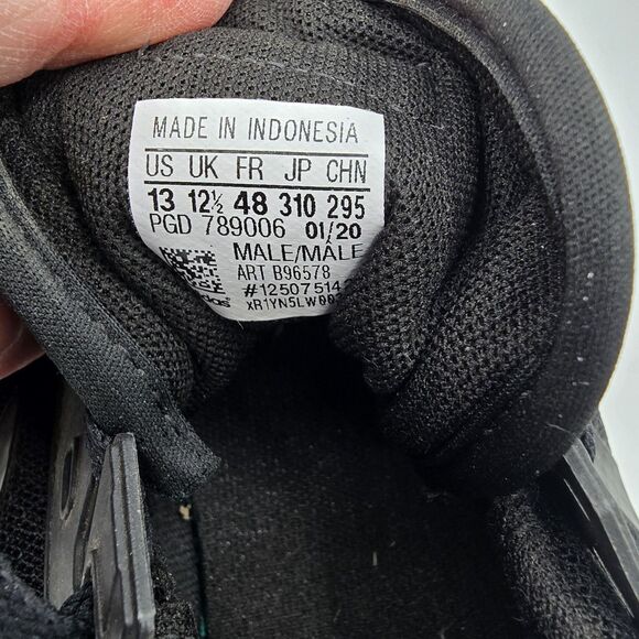 Adidas men Swift Run Shoes, Black Used Size 13, Cloud Comfort - Picture 10 of 10